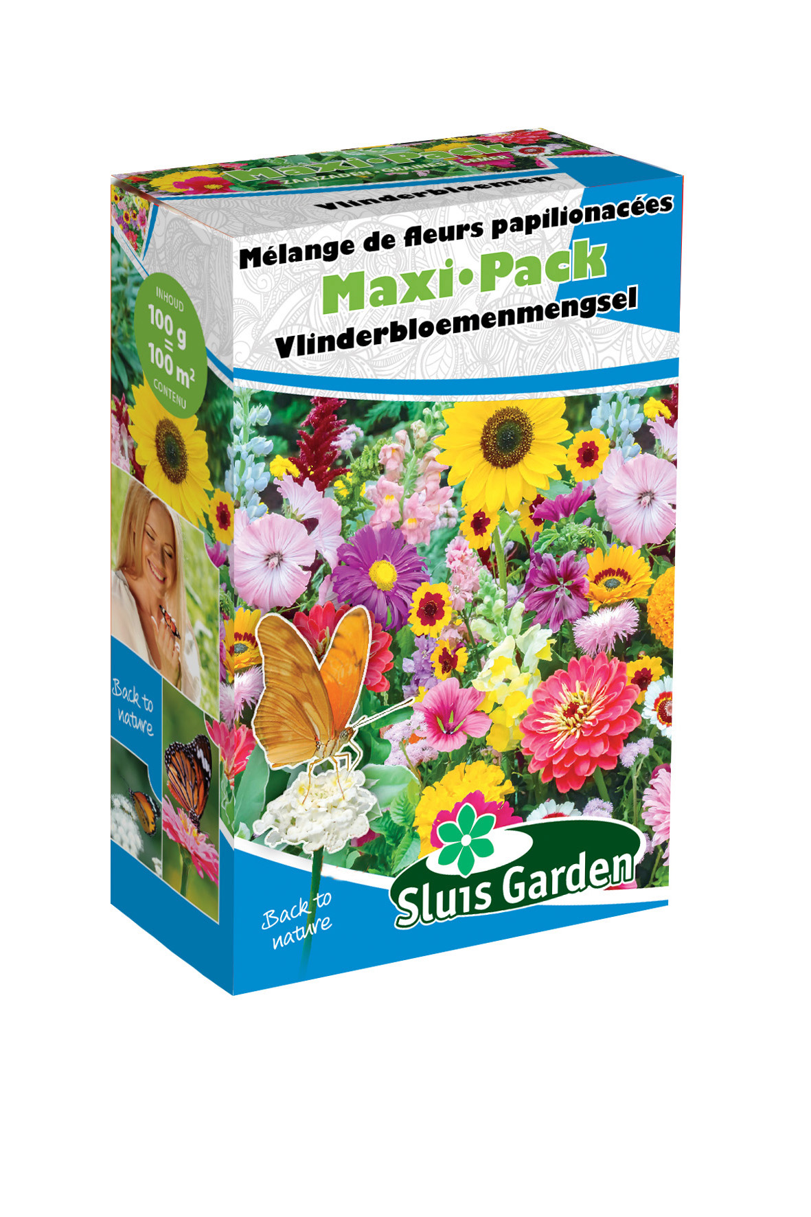 MaxiPack Vlinderbloemen 100 gr